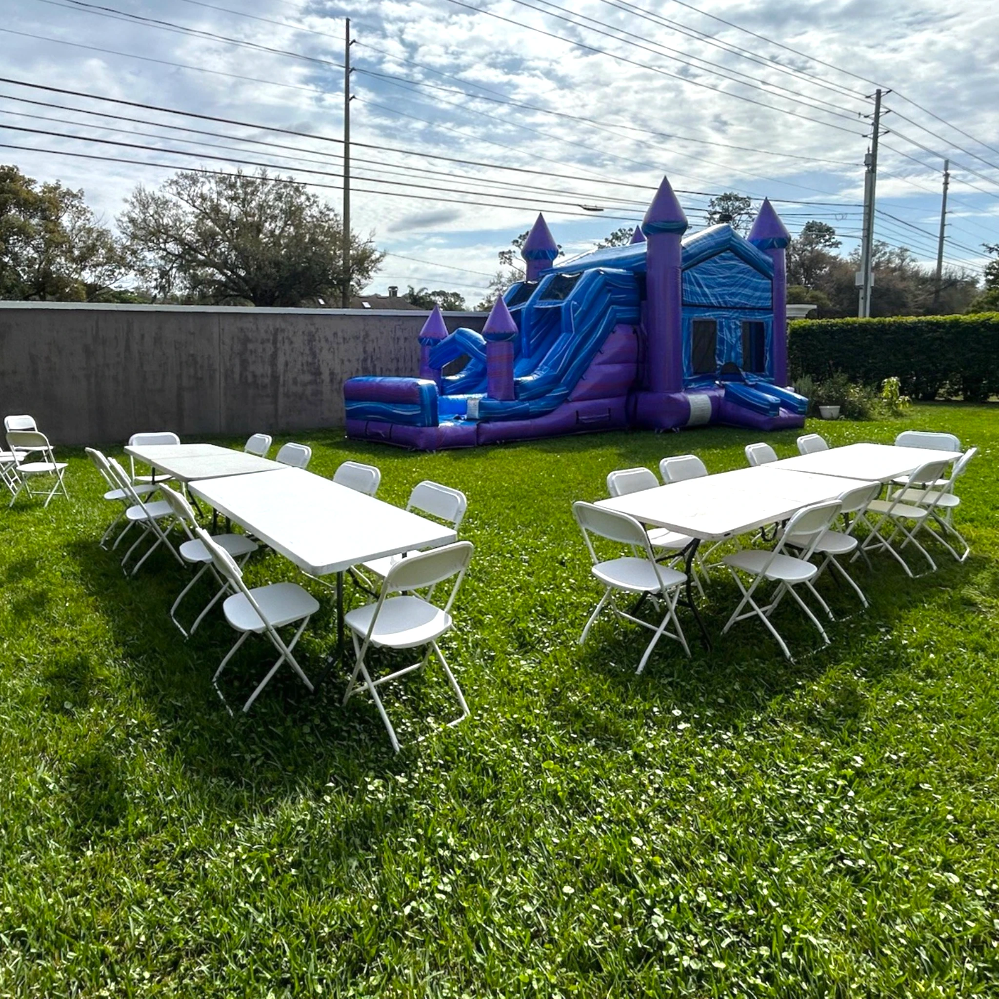 6ft Rectangular Plastic Table for Parties & Events