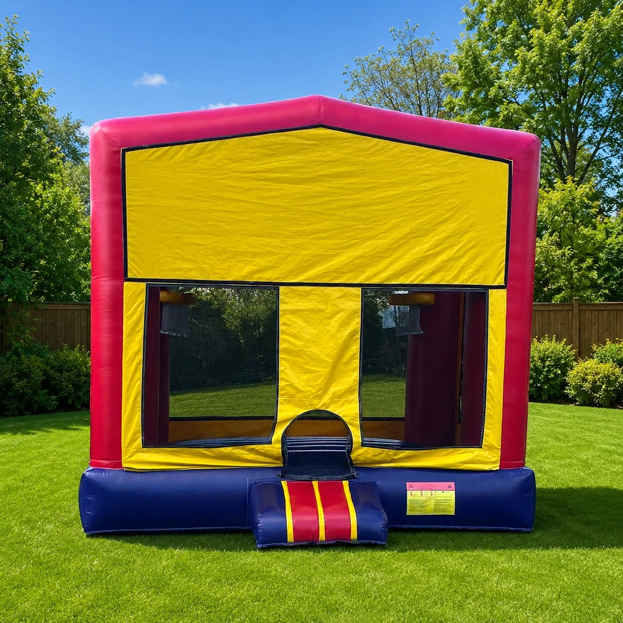 13x13 Primary Color Bounce House