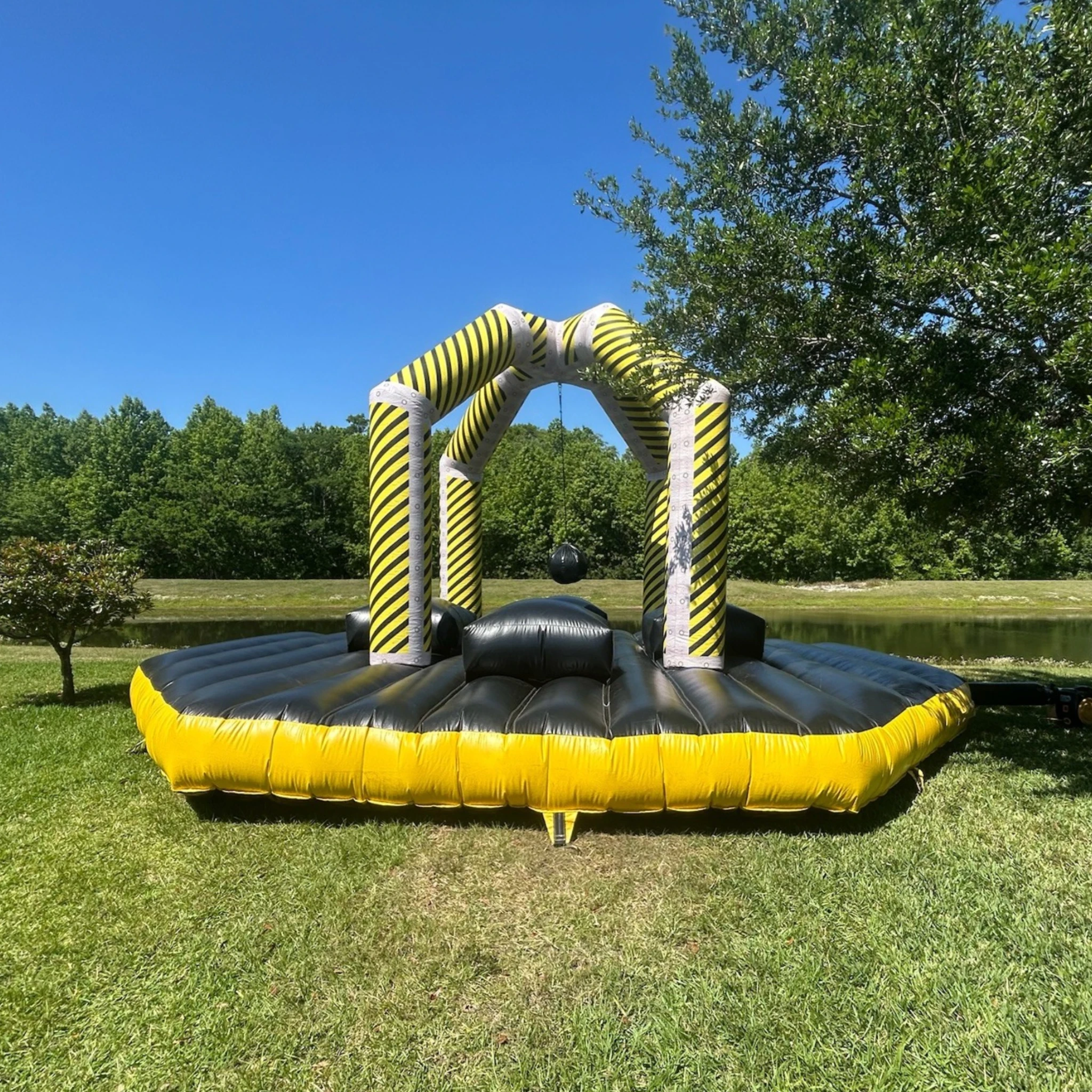 Inflatable Wrecking Ball Game