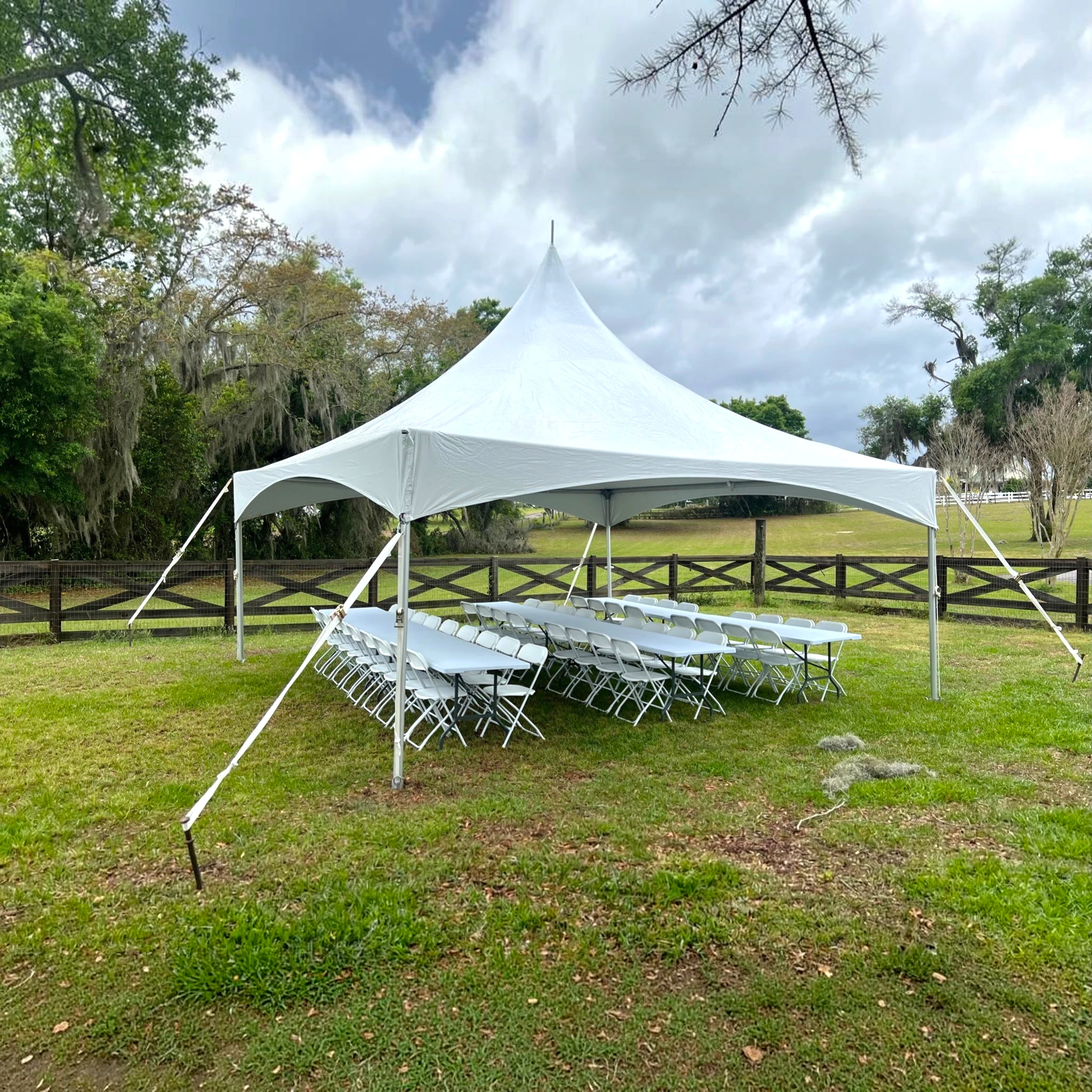 20x20 High Peak Frame Tent